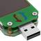 Multímetro amperímetro digital UM24C Bluetooth para portas USB com medição de tensão e amperagem
