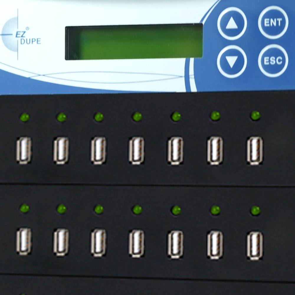Od 1 do 20 portów USB EZ-Dupe Duplicator