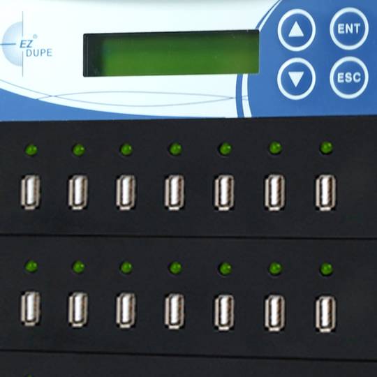 Od 1 do 20 portów USB EZ-Dupe Duplicator