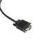 Cable DVI-I hembra a VGA hembra de 1,8 m