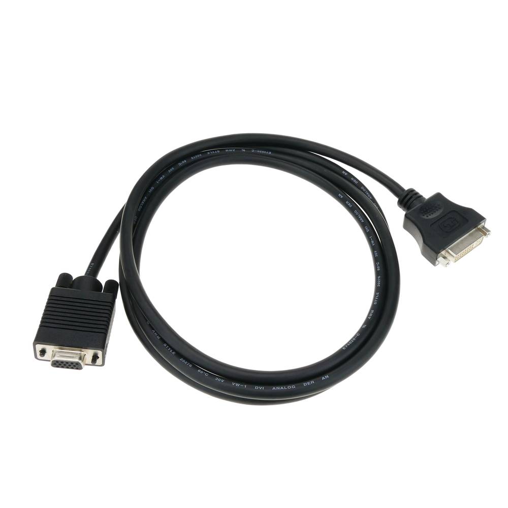 Cable DVI-I hembra a VGA hembra de 1,8 m