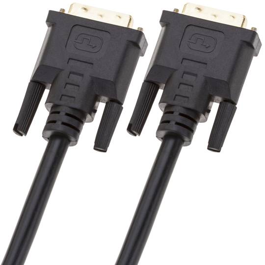 Kabel DVI-D mannelijk naar DVI-D mannelijk 1,8 m dual link