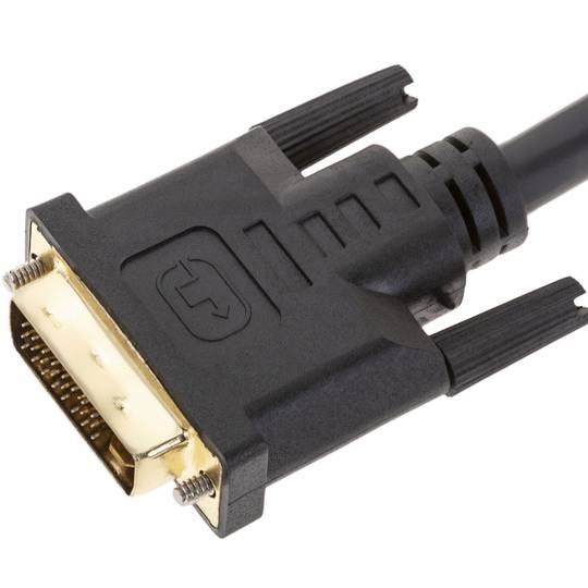 Kabel DVI-D mannelijk naar DVI-D mannelijk 1,8 m dual link