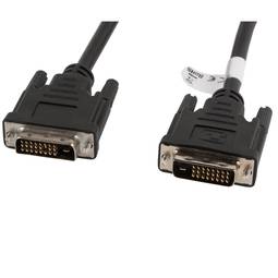 Cable Lanberg CA-DVID-10CC-0030-BK DVI-D 24+1 mascle a DVI-D mascle dual link 3m negre