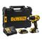 DeWalt Perceuse sans balais XR 18 V 13 mm avec 2 piles et boîtier DCD708S2T-QW