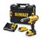 DeWalt XR 18V 13mm Hammer Drill Case with 2 DCD776D2T-QW Batteries