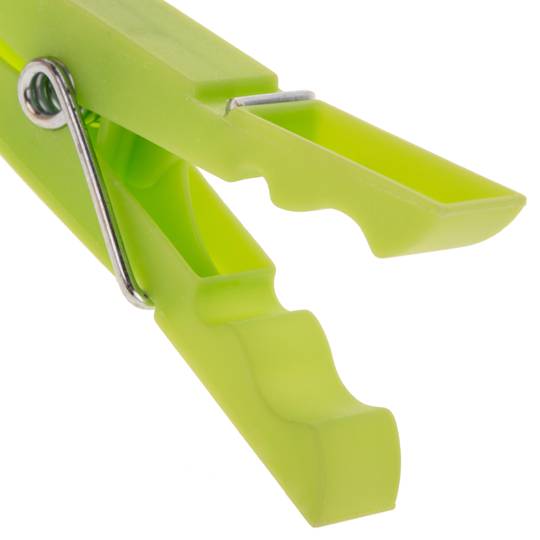 Pack de 48 unidades pinza de plástico para colgar ropa 7.2 cm