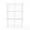 Modular shelving closet storage organizing 6 metal cube 35x35cm white