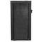 Fabric wardrobe for clothes and shoes storage and organiser 60 x 28 x 124 cm black with roll-up door