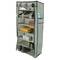 Garderobe und Schuhe Stoffschrank Faltschrank Kleiderschrank 60 x 30 x 128 cm grau mit Rolltore