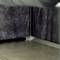 Garderobe und Schuhe Stoffschrank Faltschrank Kleiderschrank 60 x 30 x 160 cm schwarz mit Rolltore