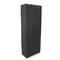 Garderobe und Schuhe Stoffschrank Faltschrank Kleiderschrank 60 x 30 x 160 cm schwarz mit Rolltore