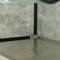 Garderobekast en schoenenrek in afneembare stof 60 x 30 x 160 cm grijs met roldeur