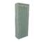 Garderobekast en schoenenrek in afneembare stof 60 x 30 x 160 cm grijs met roldeur