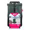 Chariot de courses pliable et étanche en polyester vert 60L