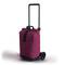 Chariot de courses pliable étanche violet 50L
