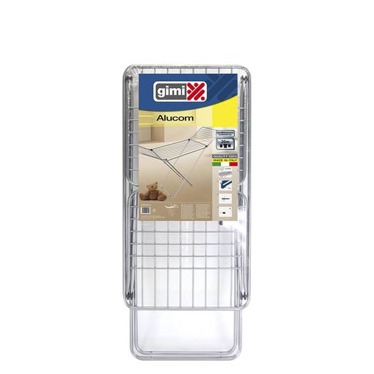 Antislip opvouwbare waslijn met dubbele stalen vleugel