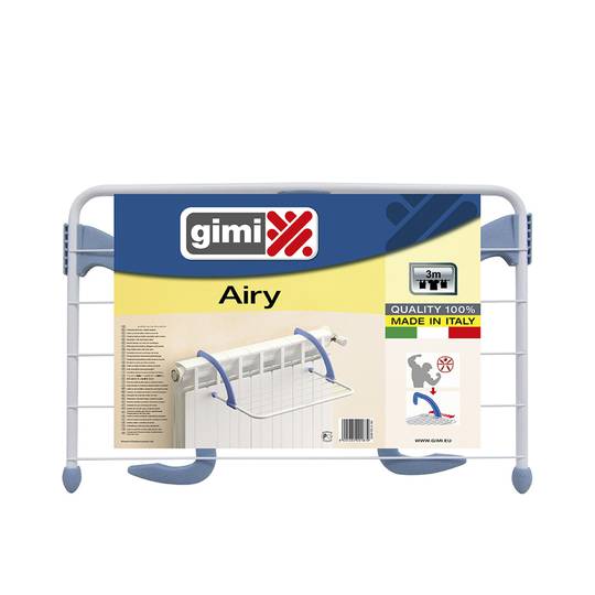 Folding rack for radiators and stainless steel balconies