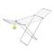 Estenedor plegable antilliscant amb doble ala d'acer i cistella guarda pinces