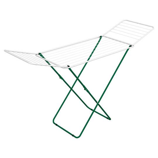 Estenedor plegable antilliscant amb doble ala d'acer lacat en colors assortits