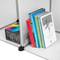 Modular shelving closet storage organizing 4 plastic cube 35x35cm white