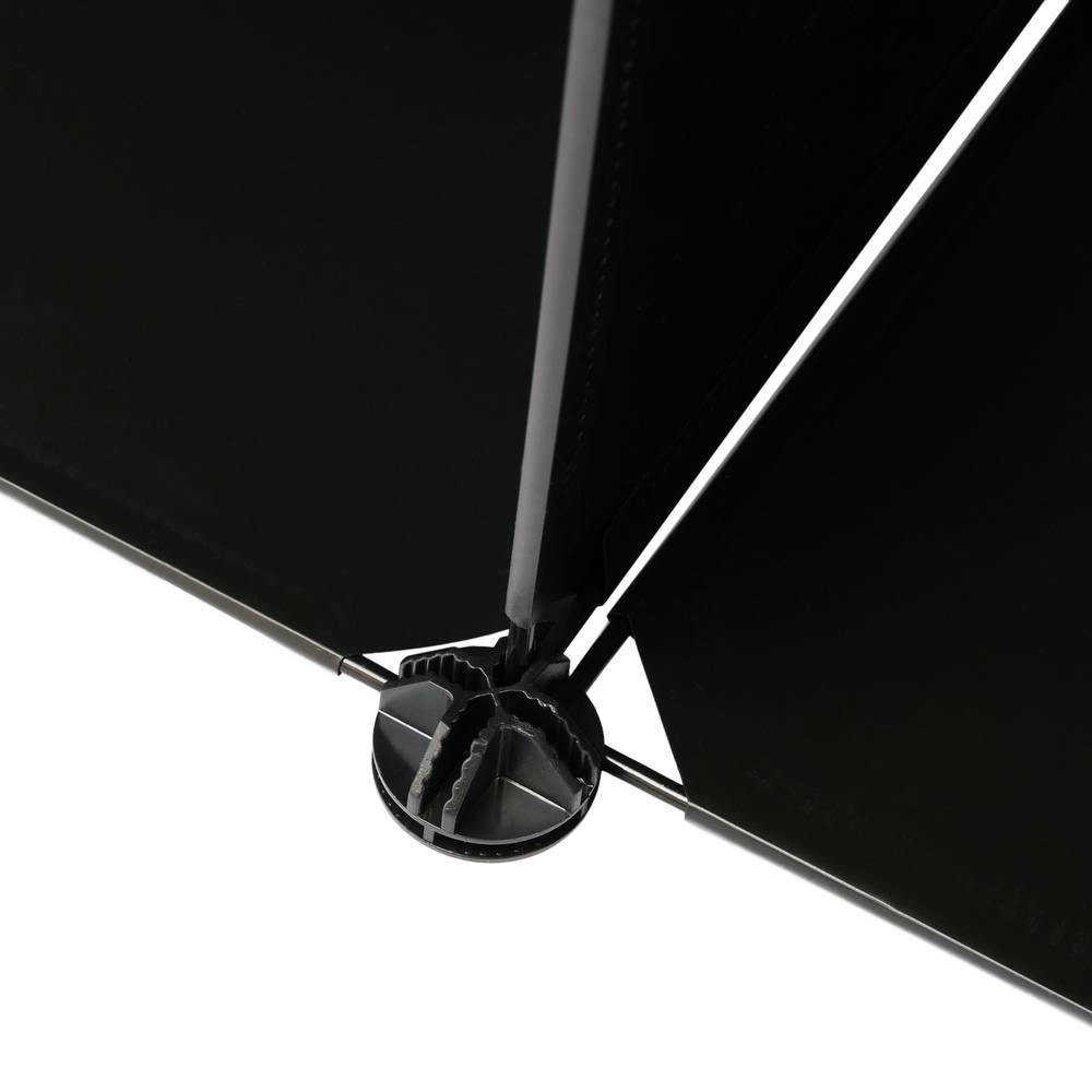 Armoire penderie cabinet etagère de 6 cubes de 35x35cm en plastique noir