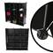 Modular shelving closet storage organizing 9 plastic cube 35x35cm black
