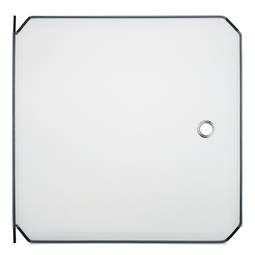 Pakket van 12 witte deuren 35x35cm voor kubieke modulaire organizerkast