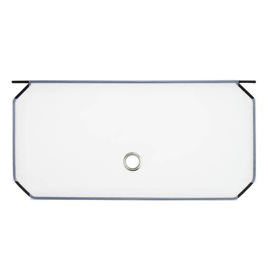3 pack of white door 17x35cm for modular cube organizer closet