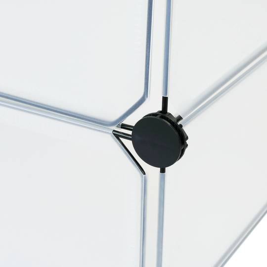 Pakket van 12 witte deuren 17x35cm voor kubieke modulaire organizerkast