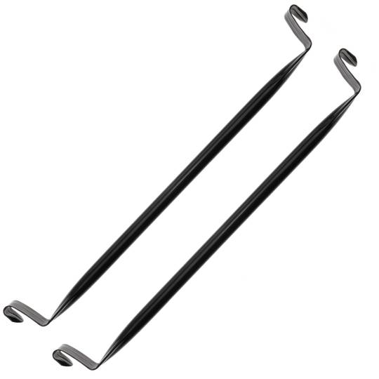 35 cm czarny wieszak do modułowej sześciennej szafki organizer 2 sztuki