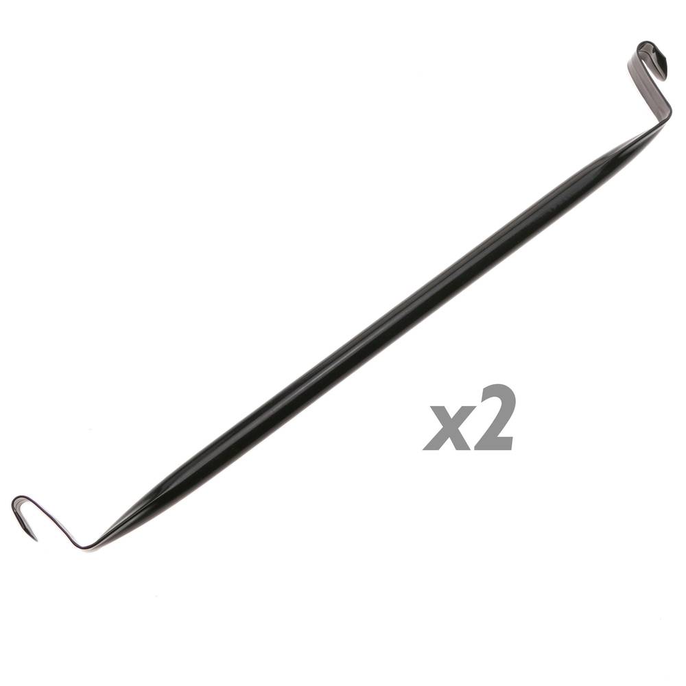 35 cm czarny wieszak do modułowej sześciennej szafki organizer 2 sztuki
