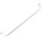 Bar appeso vestiti bianco 35cm per armadio organizzatore modulare 2-pack