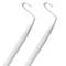 Bar appeso vestiti bianco 35cm per armadio organizzatore modulare 2-pack