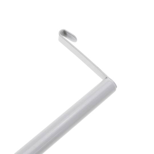 Bar appeso vestiti bianco 35cm per armadio organizzatore modulare 2-pack