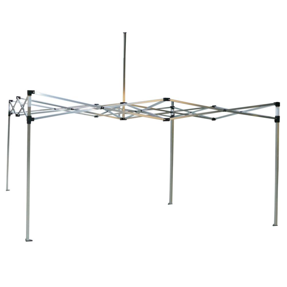 Alu-Klappzelt 300x450cm schwarz