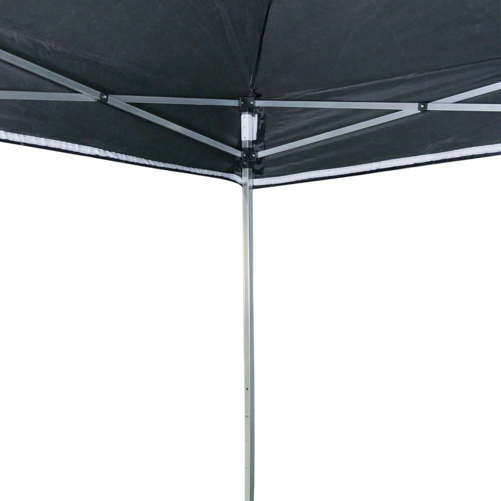 Alu-Klappzelt 300x450cm schwarz