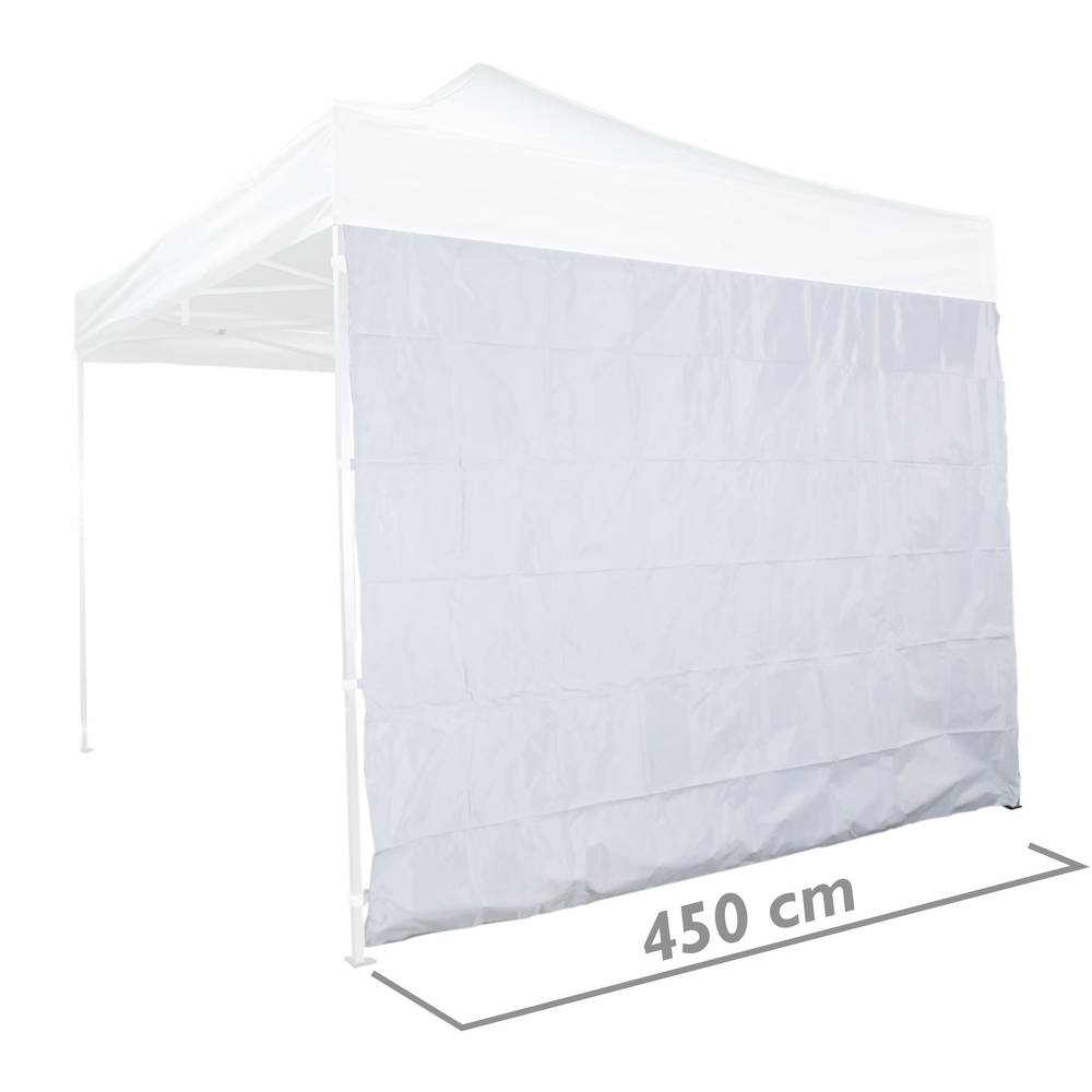 Complete sidewall canvas 450cm white