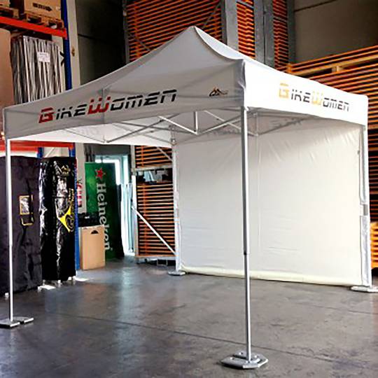 Complete sidewall canvas 450cm white