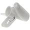 Organitzador de cables. Funda blanca amb clip de 20-25 mm longitud 5 m