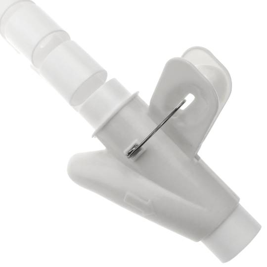 Guaina organizzatore di cavi bianco. Gestione cavo con clip 30-35 mm lunghezza 25 m