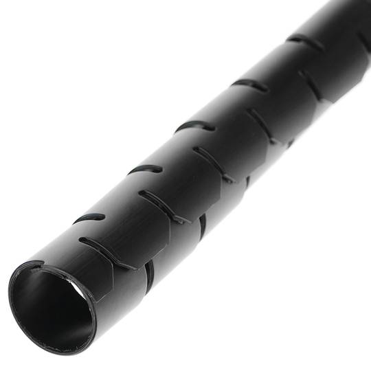 Câble Rangement. Tube organisateur noir avec clip de 12-17 mm longueur 10 m