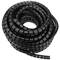 Organizator kabli Czarna obudowa z klipsem 22-27 mm długość 2,5 m