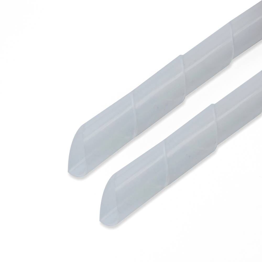 Organitzador de cables. Funda blanca en espiral de 8-60 mm longitud 10 m
