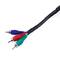 Organizador de cables. Funda negra en espiral de 6-60 mm longitud 2,5 m