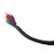 Organizador de cables. Funda negra en espiral de 6-60 mm longitud 2,5 m