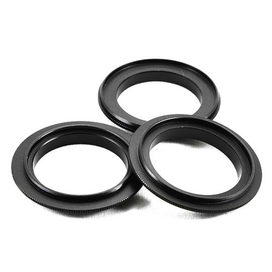 Anel roscado conector macho 58 milímetros lente Nikon