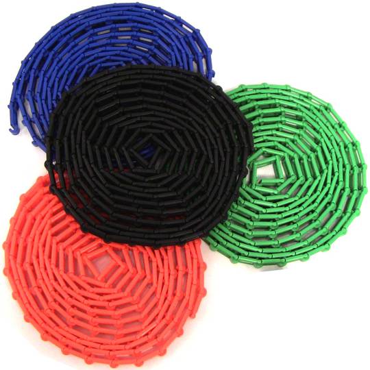 Kit of 4 manual reels of photo studio backgrounds with wall fixing