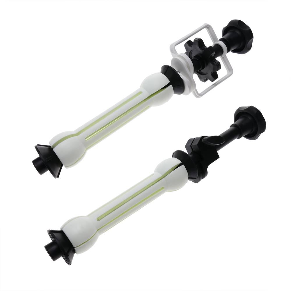 Kit de 6 enrolladores manuales de fondos de estudio fotográfico con fijación a pared