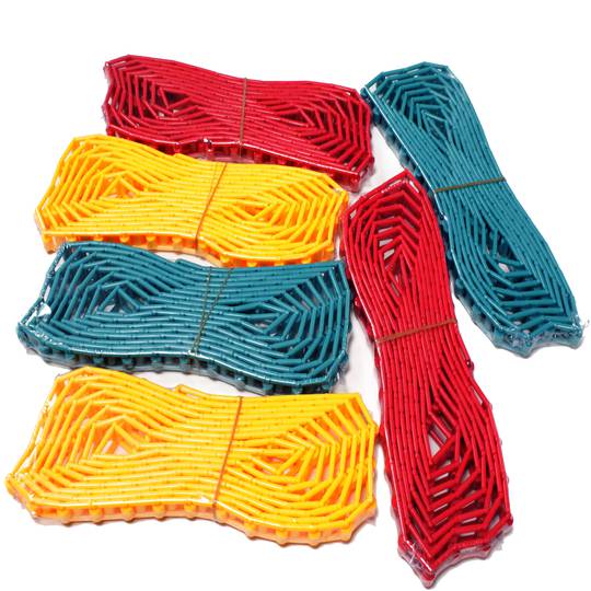 Kit de 6 enrolladores manuales de fondos de estudio fotográfico con fijación a pared